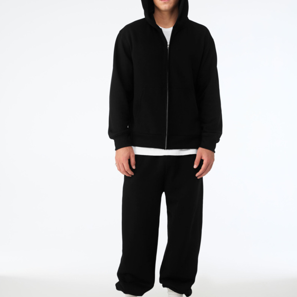 Unisex Heavy Full Zip Hoodie Thumbnail