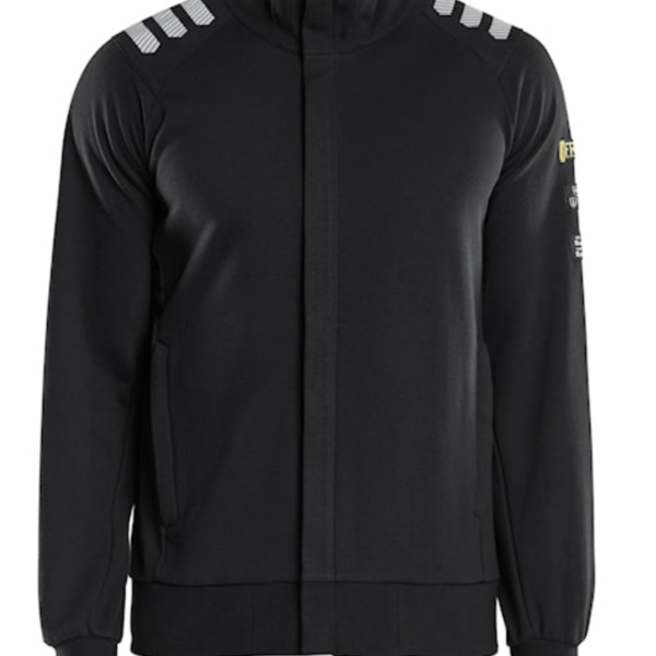 Blaklader Flame resistant Sweatshirt with full zip Thumbnail