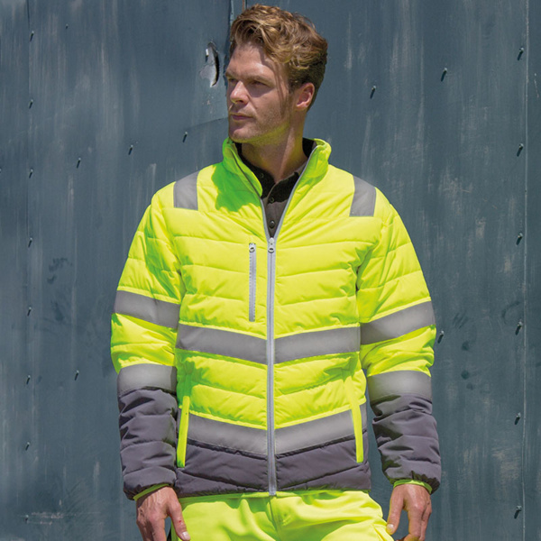 Soft padded safety jacket Thumbnail